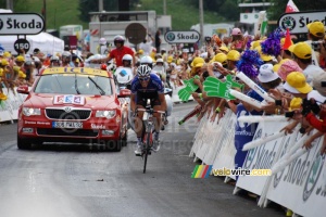 Sylvain Chavanel (Quick Step) wins the stage (607x)