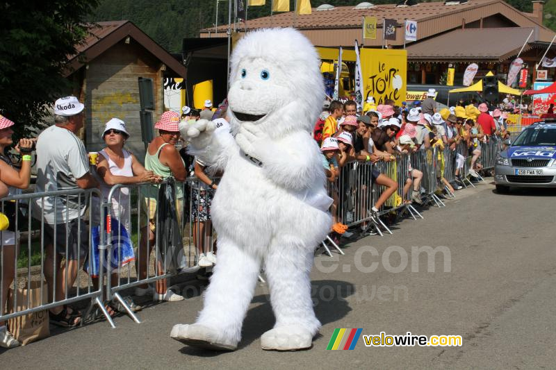 De Yeti van Skoda in Bois d'Amont