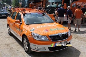 The Euskaltel-Euskadi car (1054x)