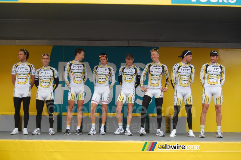 De HTC-Columbia ploeg