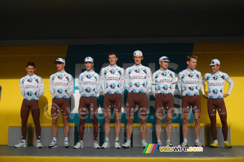 De AG2R La Mondiale ploeg
