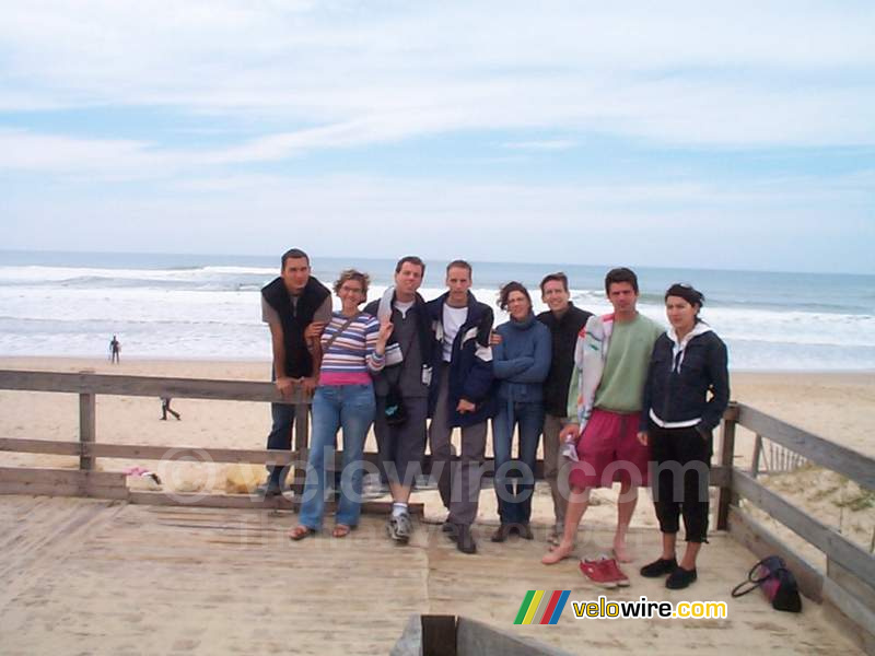 [Lacanau] Cédric, Isabelle, Sébastien, Thom@s, Sandrine, Eric, Dorian & Barbara