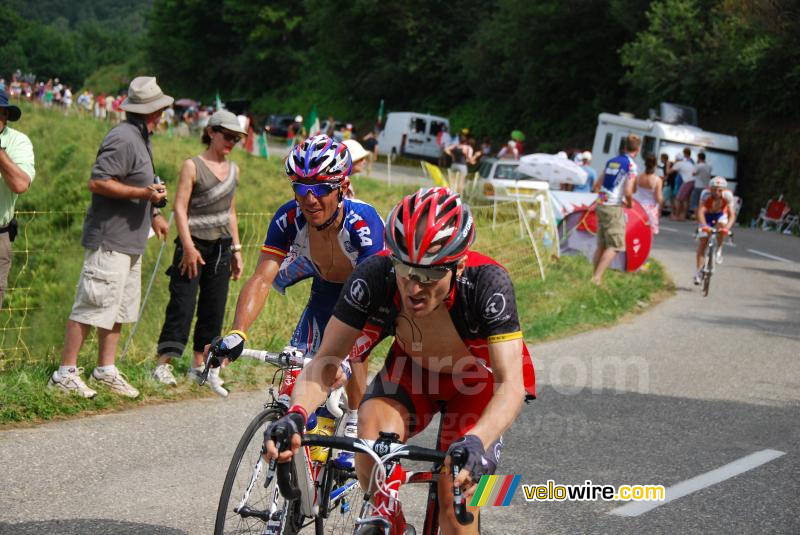 Levi Leipheimer (Team Radioshack) & Joaquin Rodriguez OIiver (Team Katusha)