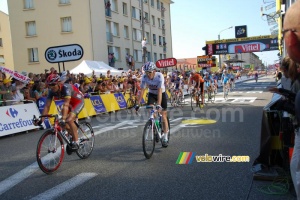 Yaroslav Popovych (Team Radioshack) & Geraint Thomas (Team Sky) (417x)