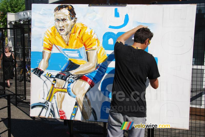 Schilderij in het Village Départ