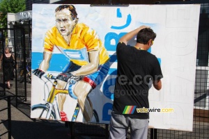 Un tableau au Village Départ (718x)