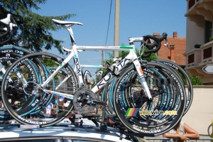 Nicolas Roche (AG2R La Mondiale)'s bike (598x)