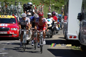 Amaël Moinard (Cofidis), Christophe Riblon (AG2R La Mondiale) & Jurgen van de Walle (Quick Step) (385x)