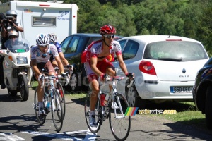 Amaël Moinard (Cofidis), Christophe Riblon (AG2R La Mondiale) & Jurgen van de Walle (Quick Step) (2) (340x)