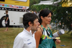 Oscar Freire (Rabobank) and his wife Laura (1865x)