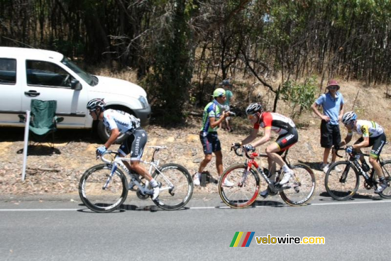 Richie Porte (Saxo Bank-Sungard), Ben Hermans (Team Radioshack) & Jack Bobridge (Garmin-Cervélo) (2)