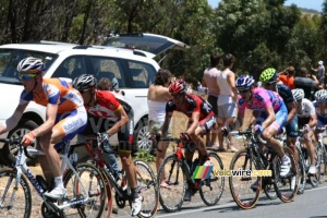 Pieter Weening (Rabobank) & Robbie Hunter (Team Radioshack) (855x)