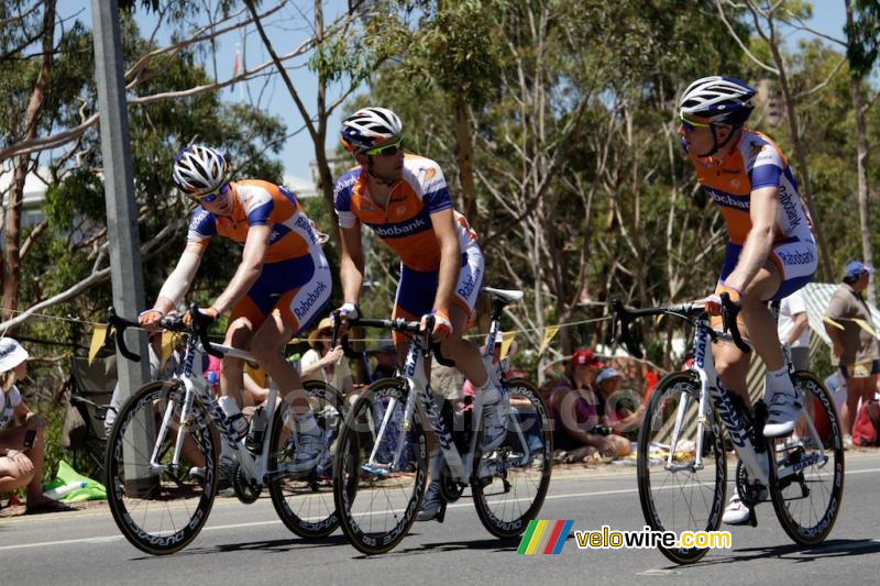 Pieter Weening, Tom Leezer & Coen Vermeltfoort (Rabobank)