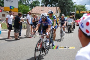 Jérôme Pineau (Quick Step), Daniel Oss (Liquigas-Doimo) & Matti Breschel (Saxo Bank) (441x)