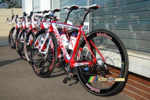 Katusha Team's Focus bikes (2075x)