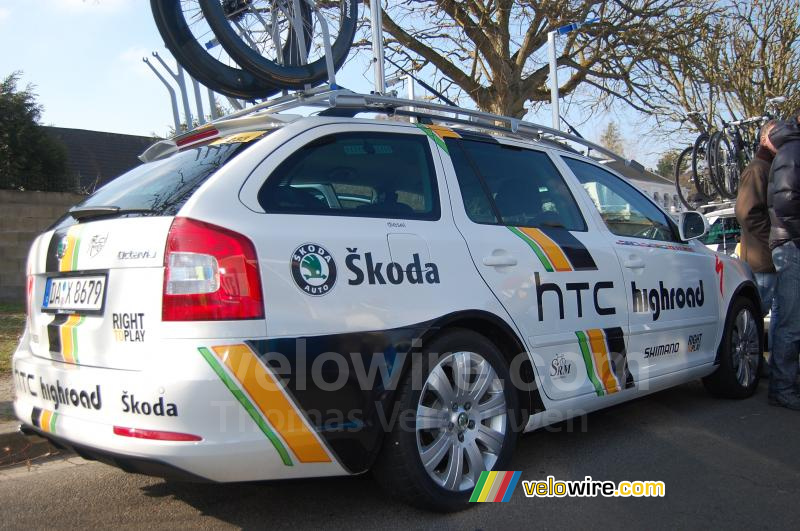 De HTC-Highroad auto