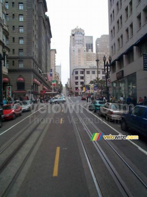 Powell Street seen from the cable car (560x)