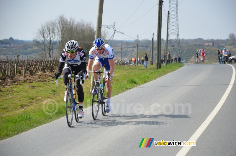 Thomas Degand (Veranda's Willems-Accent) & Guillaume Levarlet (Saur-Sojasun)