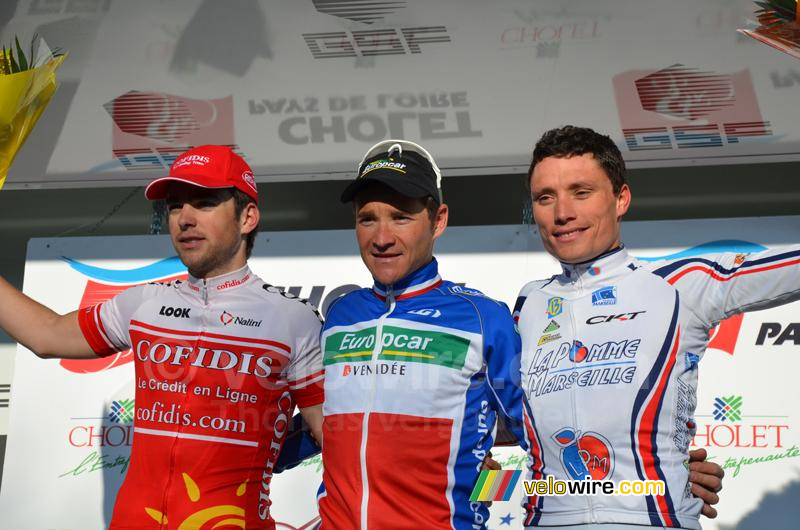 Het podium van Cholet-Pays de Loire 2011