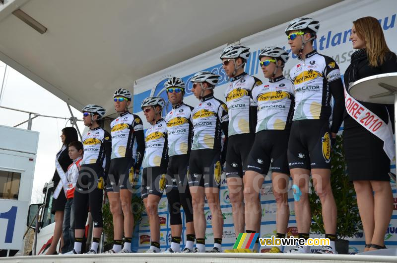 De Topsport Vlaanderen-Mercator ploeg