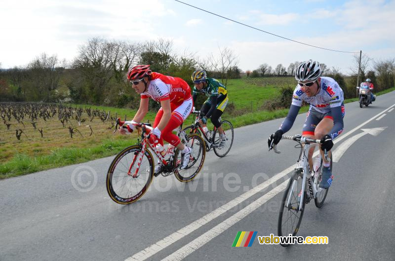 Nicolas Bazin (BigMat-Auber 93), Damien Monier (Cofidis, le crédit en ligne) & Geert Verheyen (Landbouwkrediet)