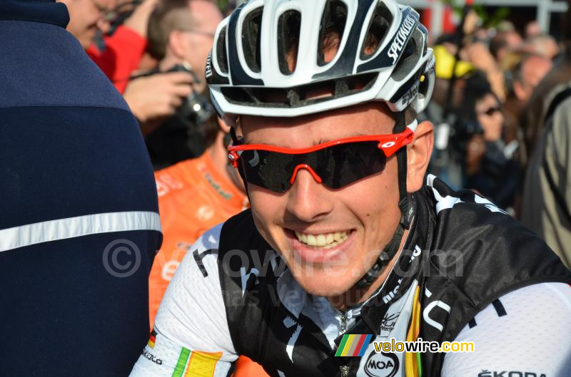 John Degenkolb (HTC-Highroad) big smile!