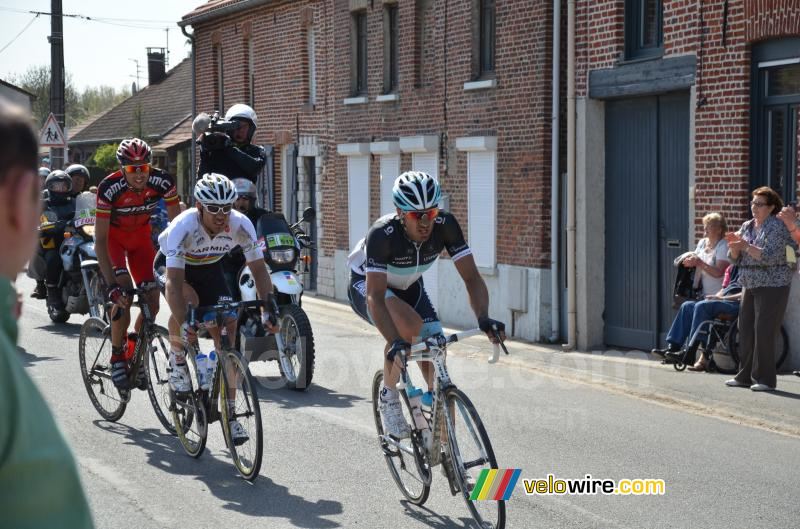 Fabian Cancellara, Thor Hushovd & Alessandro Ballan