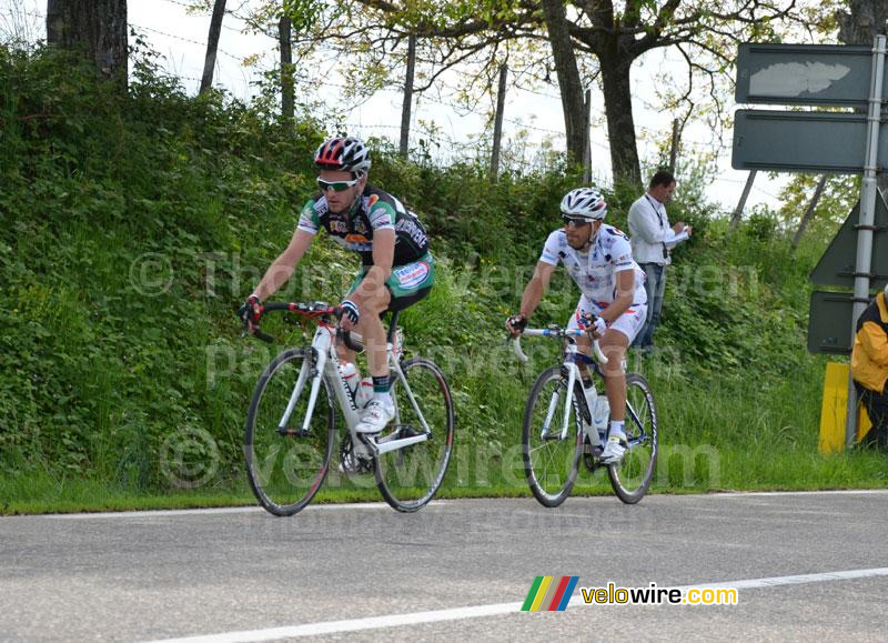 Aurélien Ribet (AVC Aix-en-Provence) & Daniel Diaz (VC La Pomme Marseille)
