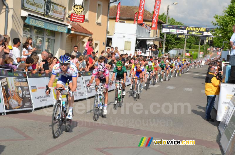 Het peloton, 1ste doorkomst