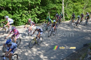 Sylvain Georges (BigMat-Auber 93) au sein du peloton (641x)