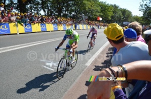 Maciej Paterski (Liquigas-Cannondale) & Egor Silin (Katusha Team) (443x)