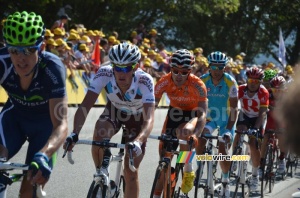 Maxime Bouet (AG2R La Mondiale), Ivan Velasco (Euskaltel-Euskadi) & Paolo Tiralongo (Astana) (925x)