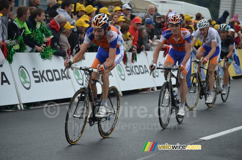 Laurens Ten Dam & Luis Léon Sanchez