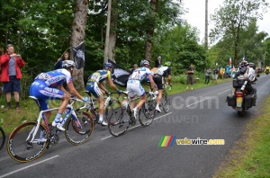 Nikki Terpstra, Johnny Hoogerland, Sandy Casar & Juan Antonio Flecha (891x)