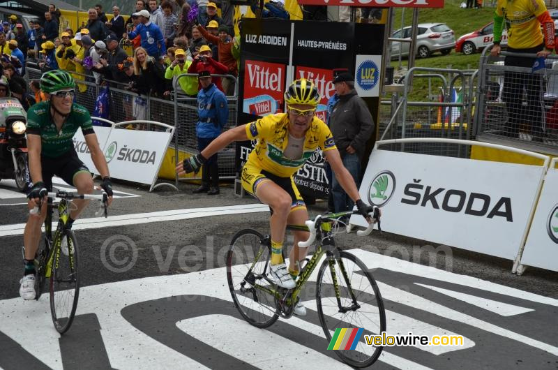 Thomas Voeckler & Pierre Rolland (Team Europcar)